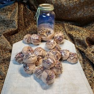 Handmade bath truffles